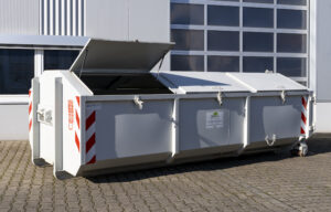Aktenvernichtung Container, Umzug